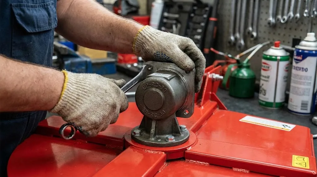 EP-RC-30 Rotary Cutter Gearbox Installation