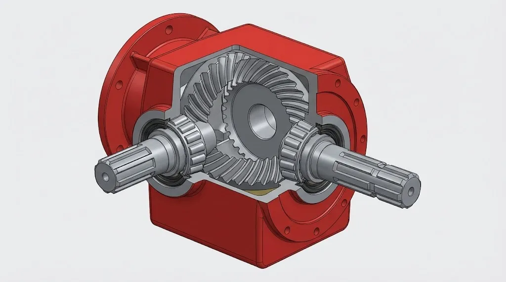 EP-RC-71 Rotary Cutter Gearbox Internal Component Standards